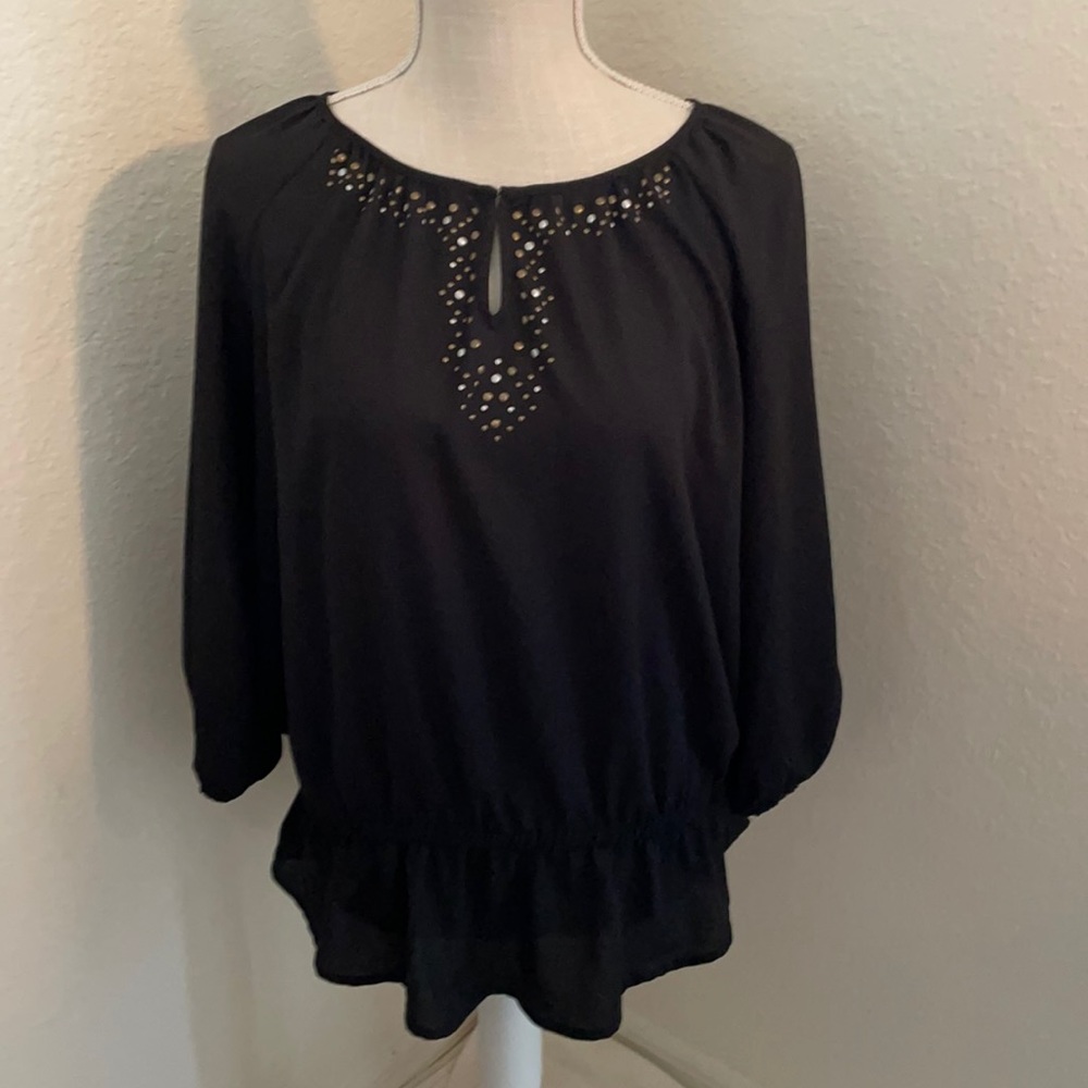 Chico’s Woman’s Long Sleeve Top Size 1